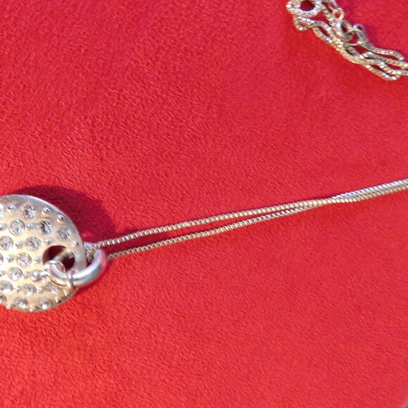 Ladies Dyrberg/Kern Silver Necklace - c/w Pendant - Picture 3 of 3